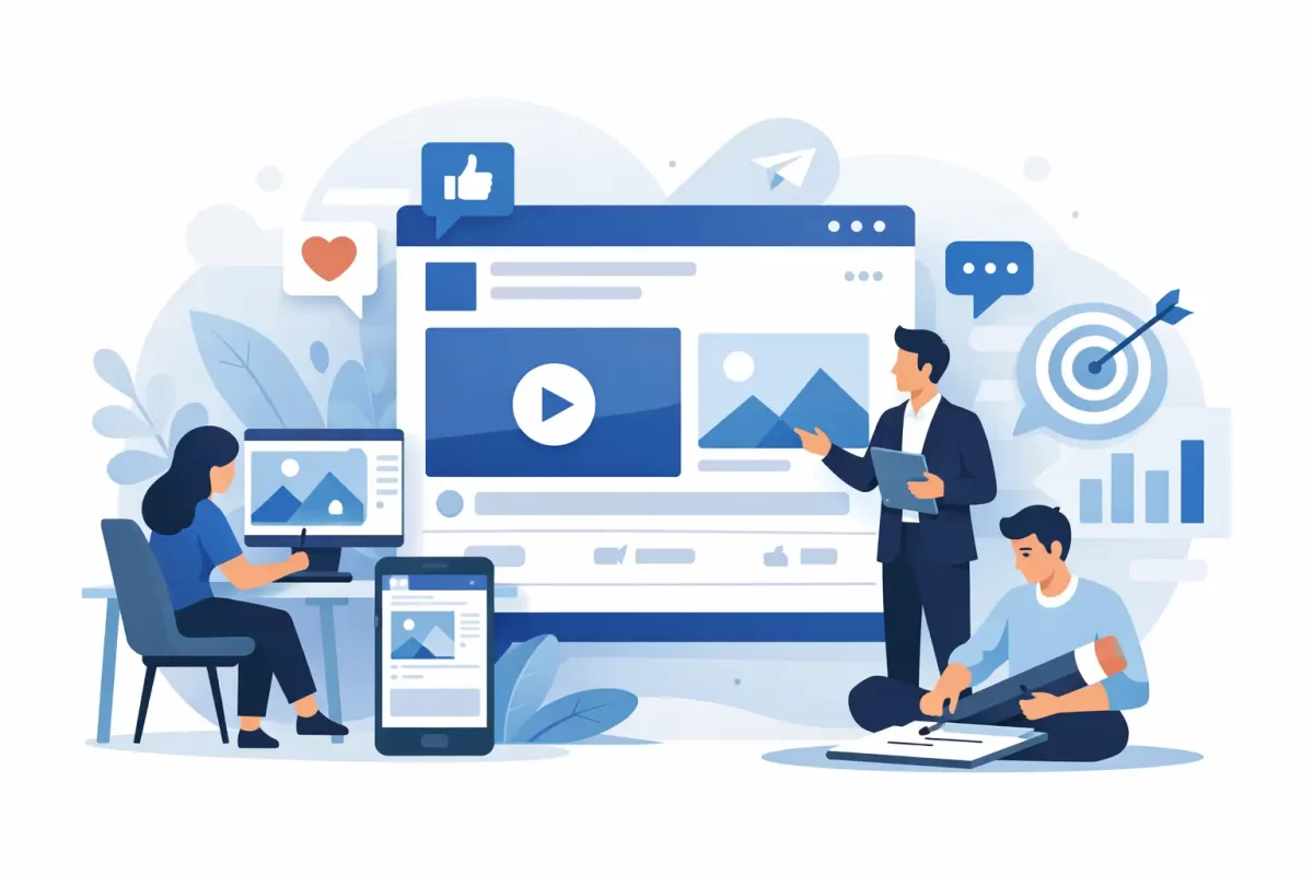 Professionele Facebook berichten laten maken