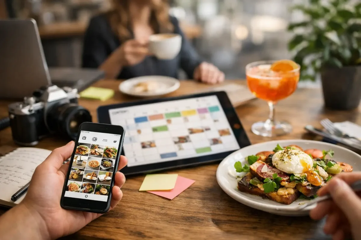 Instagram content plannen voor de horeca
