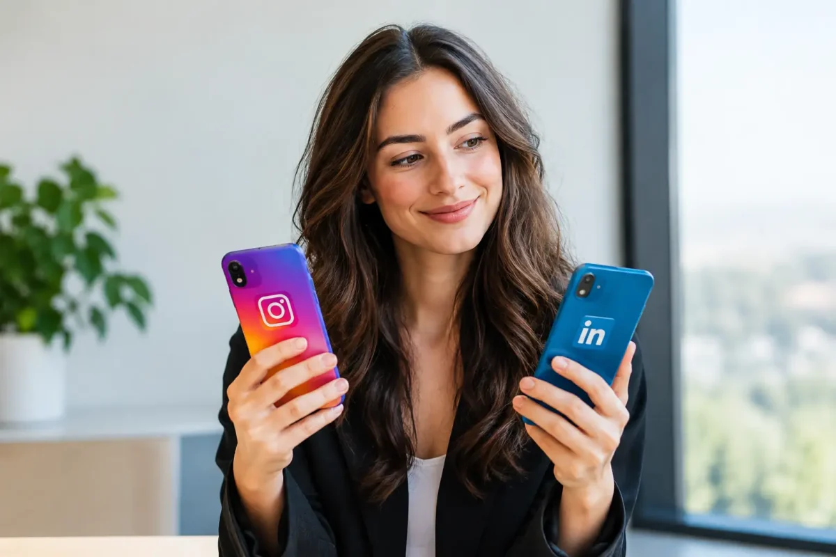 Instagram versus LinkedIn inzetten voor groei